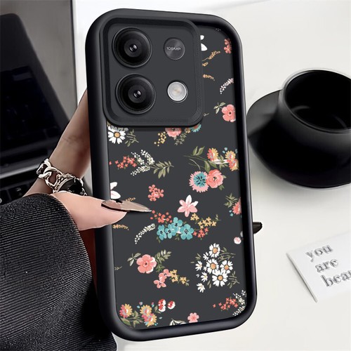 For Xiaomi Redmi Note 13 12 11 Pro 13T Poco F6 Pro Floral Soft Matte Case Cover - Picture 13 of 17