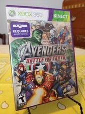Marvel Avengers: Battle for Earth (Microsoft Xbox 360, 2012) complete/tested!