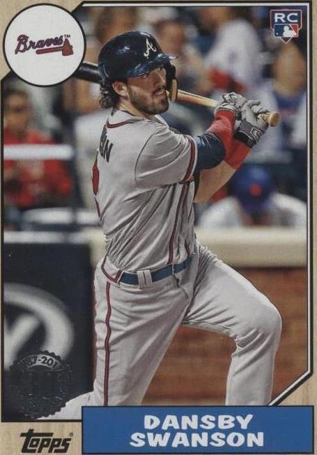 2017 Topps - Dansby Swanson #87-100 - 1 of 1