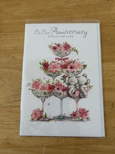 ON YOUR / ON OUR WEDDING ANNIVERSARY CARD - 12 DESIGNS TO CHOOSE FROM - Picture 26 of 33