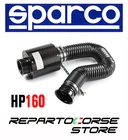 SPARCO "HP160" SPORT AIRBOX AIR FILTER - 030HP160 - UNIVERSAL TRUE CARBON