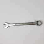 Drop Forged Combination Wrench 7/8 Silver Taiwan Tool Hardware 11" Long