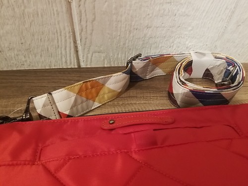 Lug RFID Medium Umhängetasche Multi-Riemen & Charm Fackel 2 Mohnrot - Bild 4 von 7