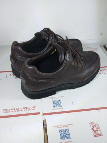 Rockport Mens Brown Shoes Slip-Resistant Gore-Tex Size 10.5M (MW373 ) - Picture 7 of 13