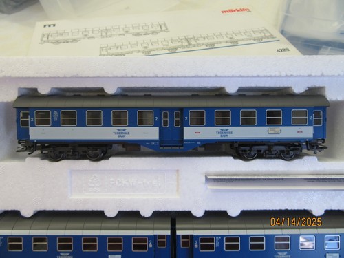 HO - Märklin 4289 - Tegernsee-Bahn 2nd Class Passenger Car Set - NIB - Picture 3 of 10