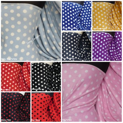 QUALITY Anti Pil Polar Fleece Fabric Material CHARCOAL