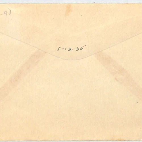 PENRHYN ISLAND Cover ½d PALM TREE Pair Cook Islands 1935 USA {samwells}XJ229 - Image 4 of 4