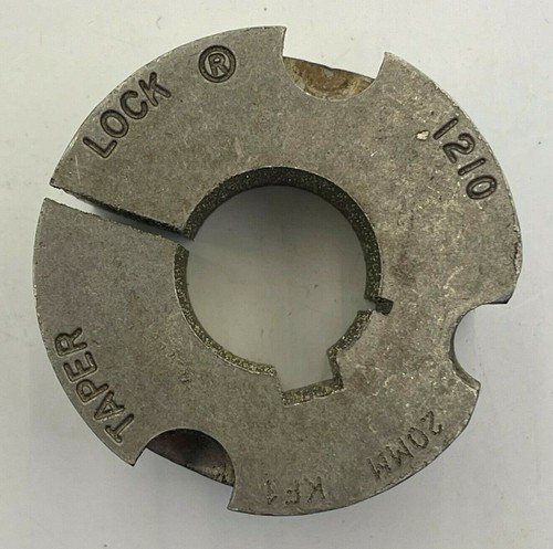 DODGE 119585 1210 X 20MM KW TAPER LOCK BUSHING 20MM KEYED BORE NIB - Picture 2 of 3