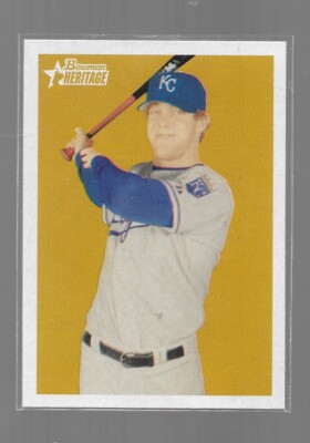 2006 Bowman Heritage Baseball Alex Gordon Kansas City Royals #BHP6 NRMT