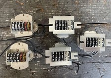 Lot (5) CRAMER Counters Untested As Is