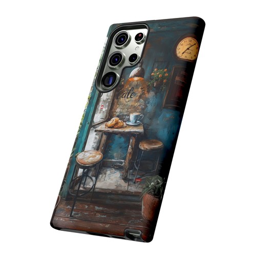 Cozy Cafe Bread Coffee - Phone Ink Cover Case for iPhone, Galaxy, Pixel - 第 243/281 張圖片
