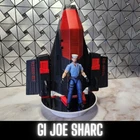 GI Joe SHARC Vehicle, 1/12 Scale, LED Light, 3D Printed Custom, Joe Classified