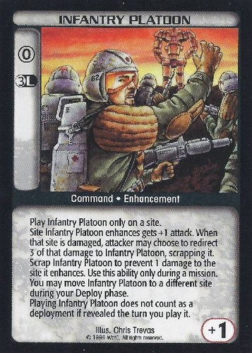 3x  Infantry Platoon - U Ungraded Limited - Battletech