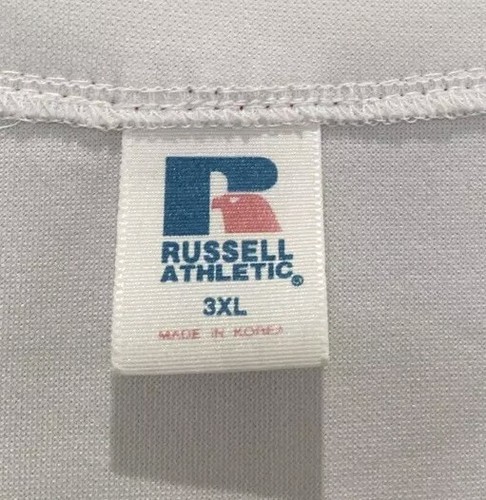 Vintage 90s Russell Athletic MLB Mens Boston Red Sox White Home Jersey Size 3XL - Picture 5 of 12