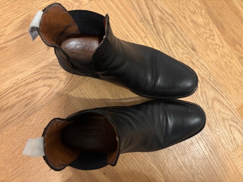 Common Projects Stiefelette Boots Gr. 38 Schwarz Leder - Bild 2 von 7