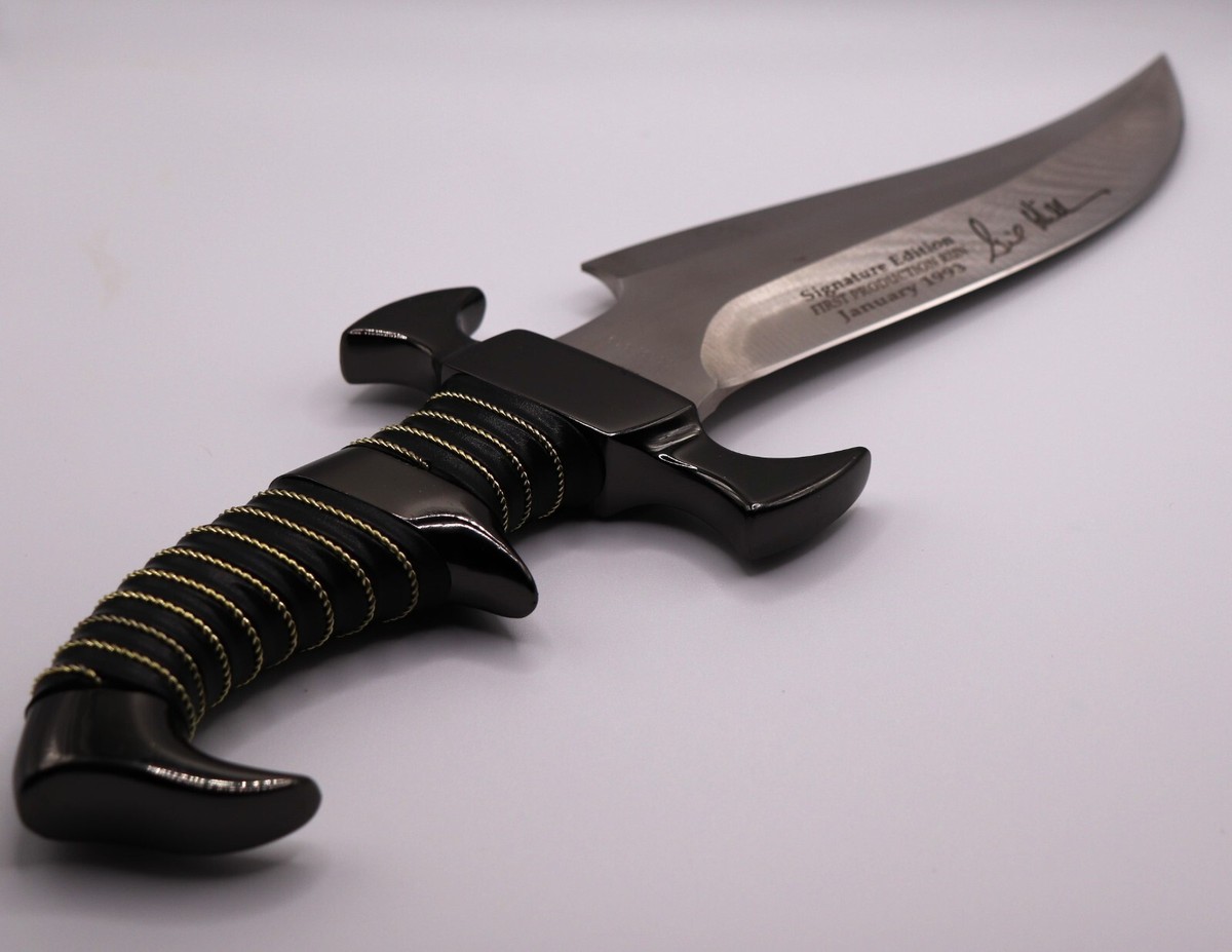 Gil Hibben Raven Fantasy Fighter Knife w/ box & sheath NEW
