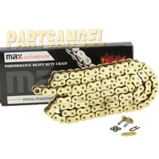 Heavy Duty Gold O-Ring Drive Chain 525x130 ORing 525 Pitch x 130 Links O Ring