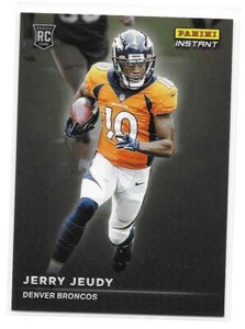 2020 Panini Instant NFL Jerry Jeudy Rookie Spotlight Rookie Card /1155