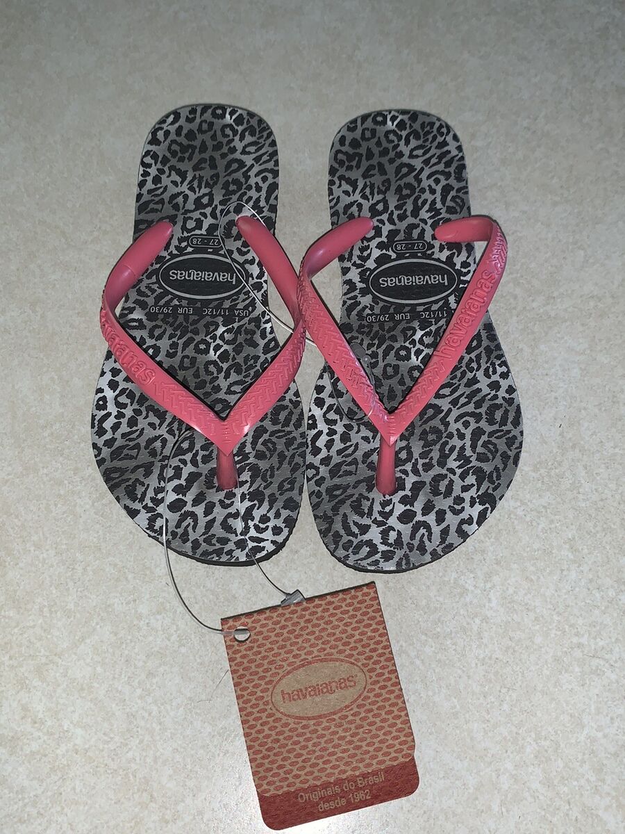 Slim Black/Pink Flip-Flops