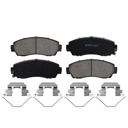 4pc Front Disc Brake Rotors Ceramic Brake Pads Kit for Honda Odyssey Passport - Picture 7 of 7