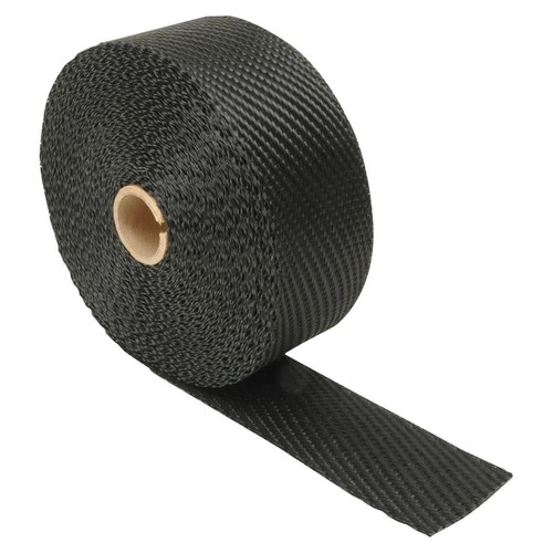 Genuine Black Titanium Exhaust Wrap 2in x 25ft (5cm x 7,5m) DEI 010004 - Picture 1 of 5