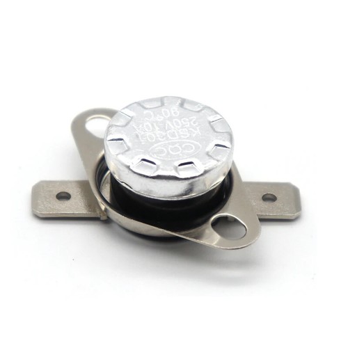 Temperature Controlled Switch KSD301 Range 40-160 C Normally Closed NC 250V 10A - Afbeelding 9 van 12