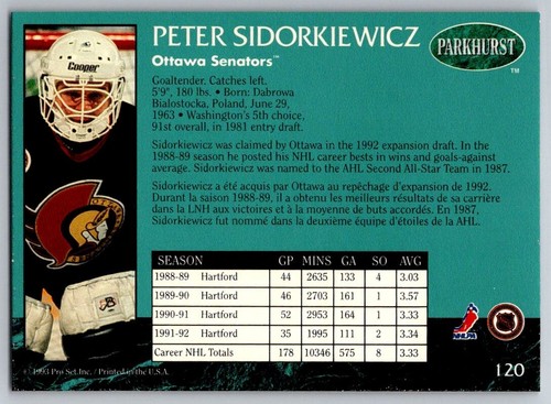 1992-93 Pro Set Parkhurst PICK FROM LIST - Picture 243 of 483
