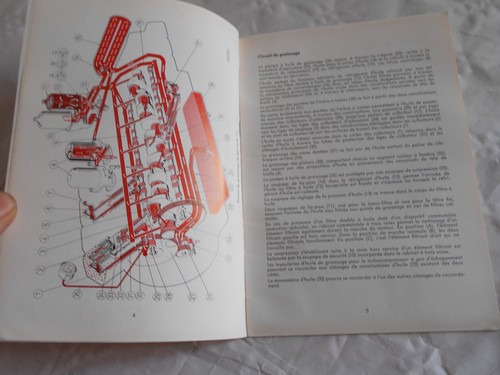 Deutz engine B/F 12M716 BF 16M 716 owners handbook H0170-2F 1969 French language - Picture 3 of 5