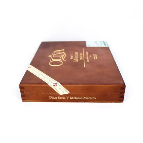 Lot of 5 Oliva Toro Serie V Melanio Maduro Empty Wood Cigar Box 9" x 7" x 1.25" - Picture 6 of 11