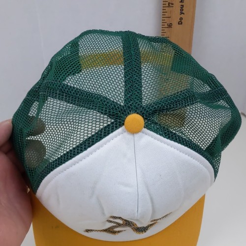 Oakland A's Hat 47 Trucker Women'S Cap Green Yellow Adjustable Glitter Baseball - Picture 6 of 10