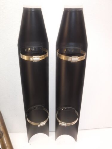 OEM HARLEY-DAVIDSON SOFTAIL OEM EXHAUST PIPE HEADER MUFFLERS & MOUNT - Picture 6 of 12