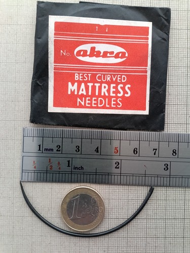 Upholstery Leathercraft Sailor Farm Sack Hand Sewing Needles Professional Grade - Picture 9 of 33