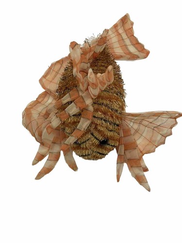 Ganz Webkinz Plush Lionfish Orange Striped Plush Toy Stuffed Animal 8 Inch - Picture 5 of 12