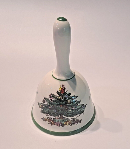 Spode England Christmas Tree Holiday Dinner Bell S3324 Classic Christmas Deco - Picture 5 of 7