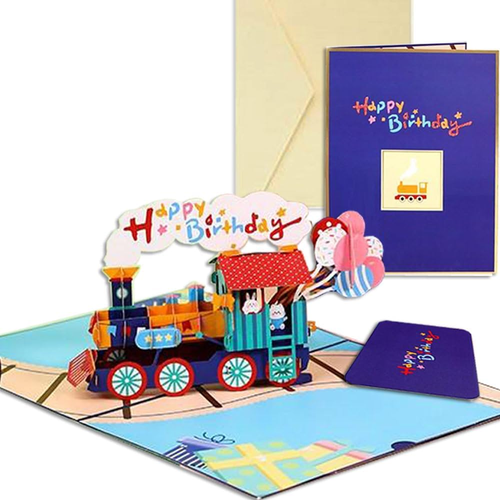 3D Pop Up Lustige Happy Birthday Karte für Kinder Jungen Ihn Enkel