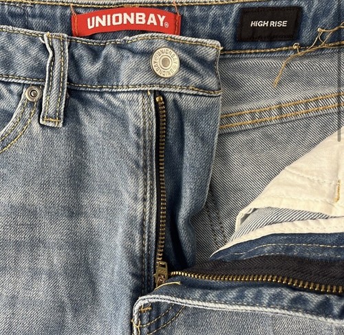 Union Bay Distressed Denim Shorts Women’s Size 5 High Rise Cutoffs Festival NWT - Picture 4 of 9