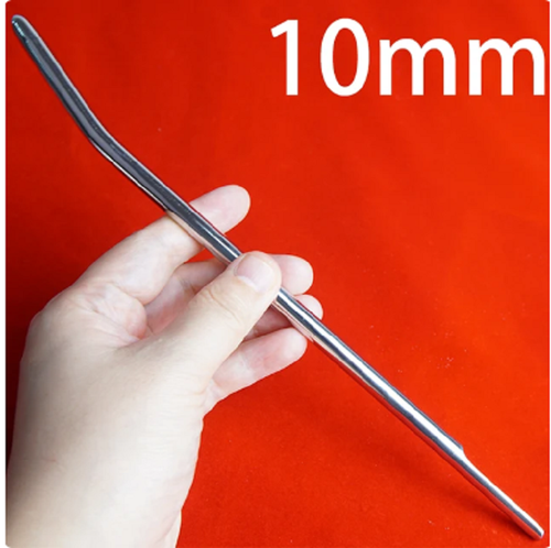 Male 4-12mm Penis Sounds Sounding Stainless Steel Long Rod Insert Plug Stretcher - Picture 37 of 42