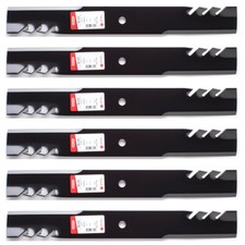 6PK Oregon G3 Gator Blade for 60" Hustler FasTrak, FasTrak SD, FasTrak SDX