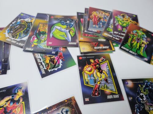 Marvel Impel 1992 Super-Heros , Villains RANDOM TRADING CARDS LOT Series 3 MCU - Picture 4 of 5