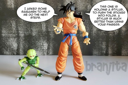 DragonBall Z Custom Logo Sticker für Figuren SH Figuarts SHF Größe STYLE 5 - Bild 7 von 12