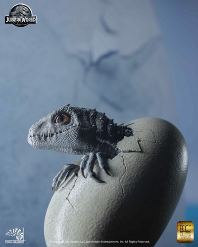 IN STOCK!! ELITE CREATURE COLLECTIBLES - JURASSIC WORLD - Hatching Indominus Rex - Imagen 2 de 7