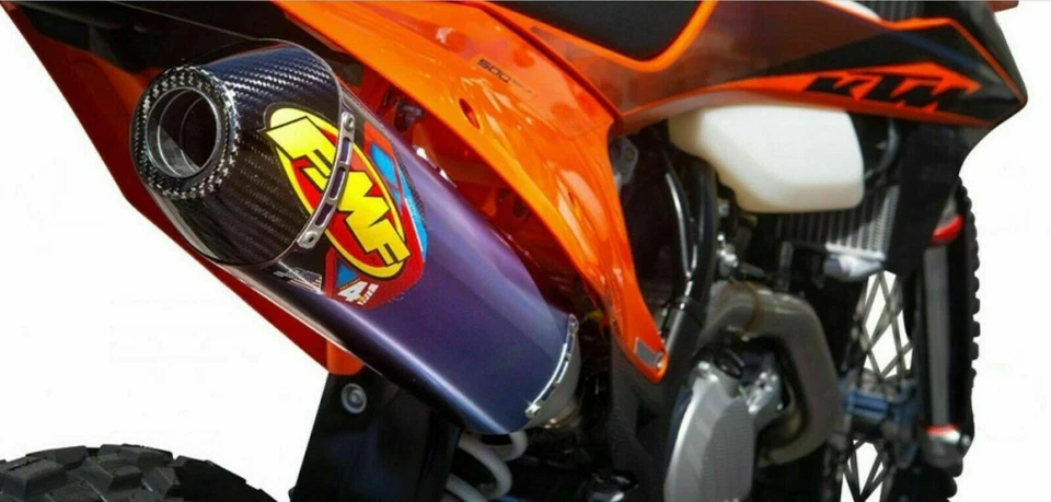 Silenciador de tubo de escape deslizable FMF Factory 4.1 Husqvarna FE501S 2022 2023 2024 Foto 2 de 2