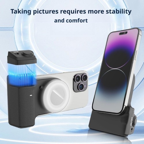 Mobile Phone Magnetic Bluetooth Wireless Shooting Assistant Handle! - Zdjęcie 9 z 13