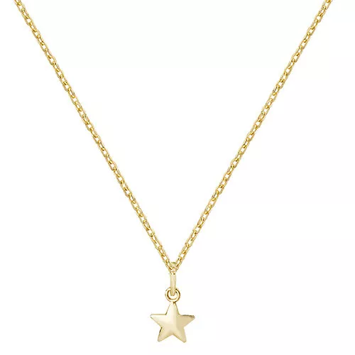 9ct gold deals star necklace