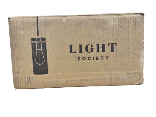 Light Society Montreal 1-Light Modern Bronze Pendant with Clear Glass Shade - Picture 10 of 10