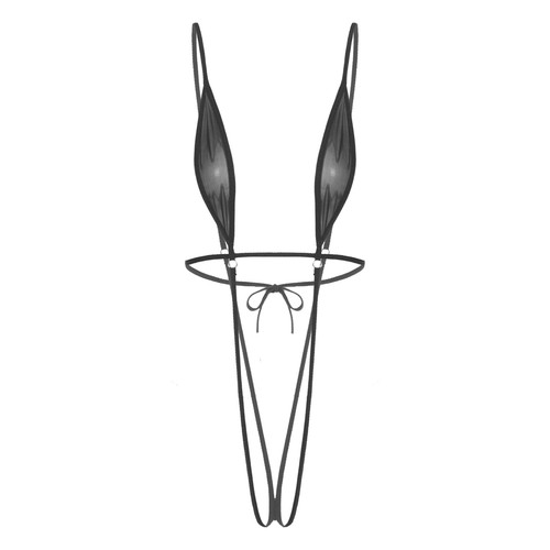 DE Damen Bademode Micro Bikini String Urlaub Strandbekleidung Baden Sexy Dessous - Picture 13 of 68