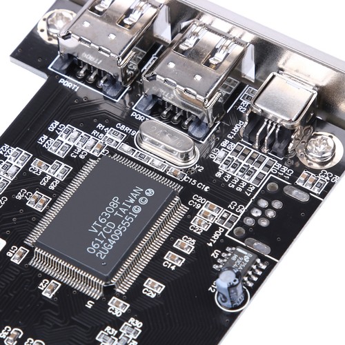 New 3 Ports 1394A Firewire Expansion Card 400Mbps Expansion Adapter Card - Picture 7 of 12