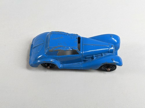Vintage Tootsietoy Blue 1939 Mercedes Made in U.S.A. - Picture 2 of 7