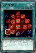 3 x Gearbreed - TOCH-EN016 - Rare - 1st Edition Near Mint, English