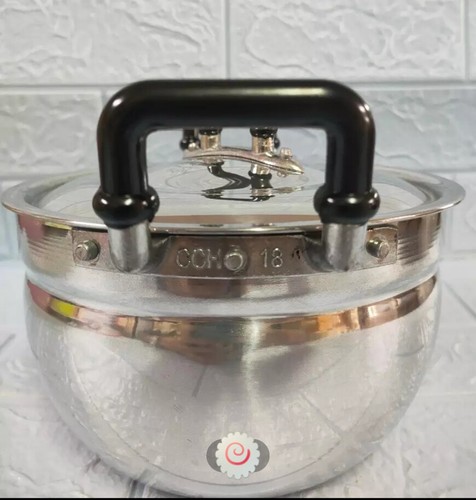 Thai Traditional Crocodile Brand Aluminum Cooking Pot 2 Handles Size 16 - 32 cm - Picture 21 of 115